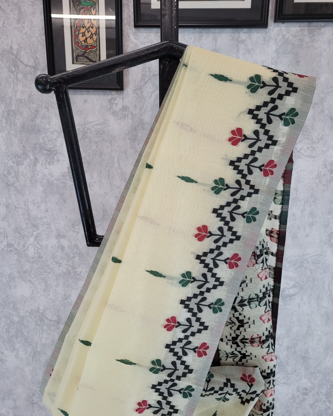 Lime Karuna Saree