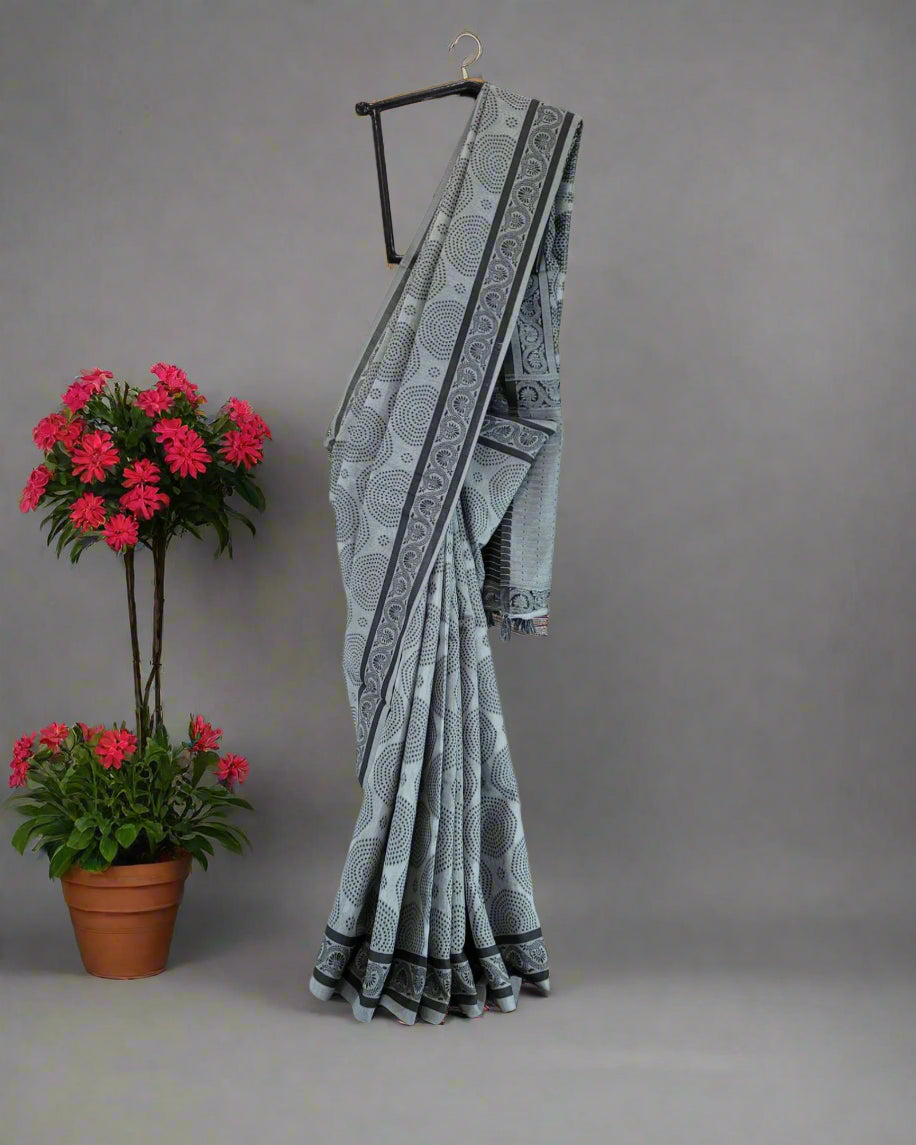 Grey Karuna Saree