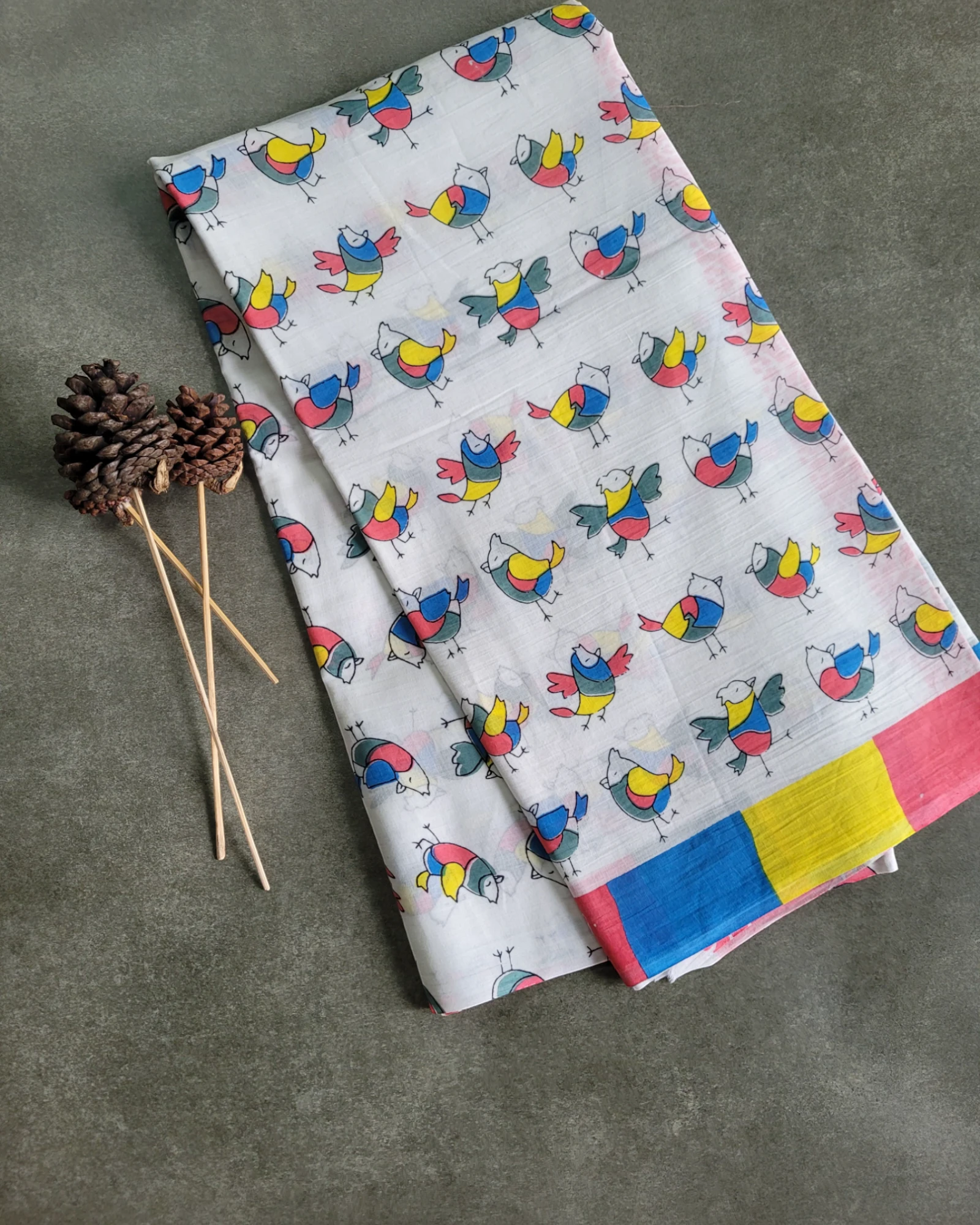 Pearl Panchi Mul Saree