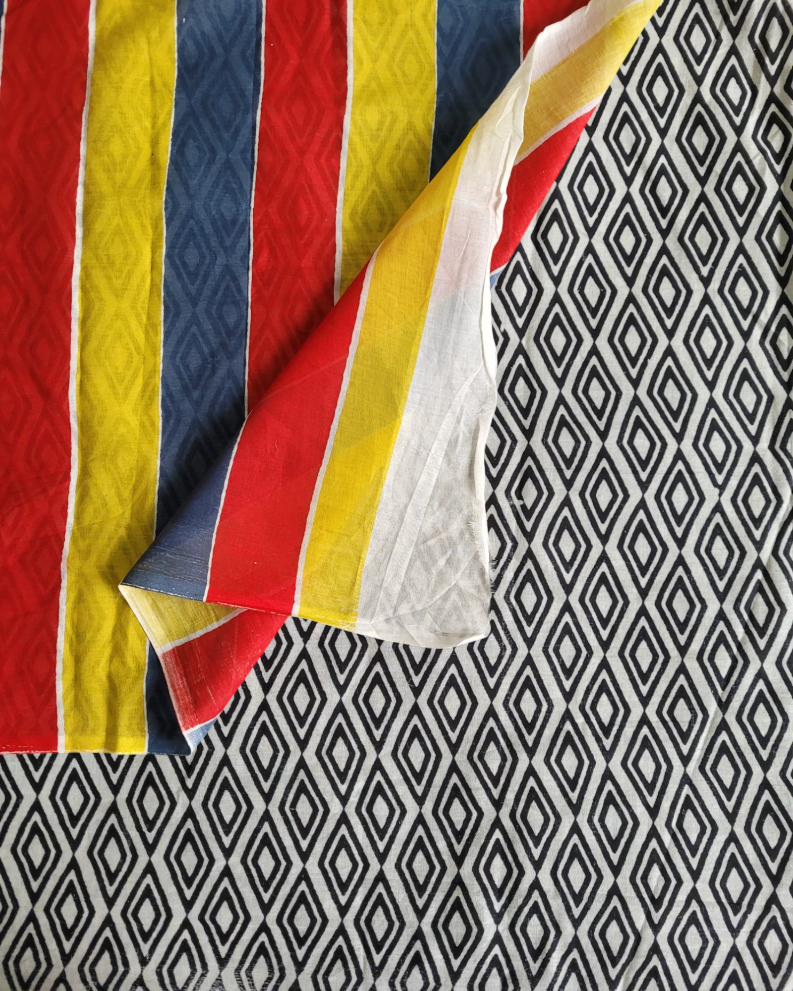 Blue Panchi Mul Saree