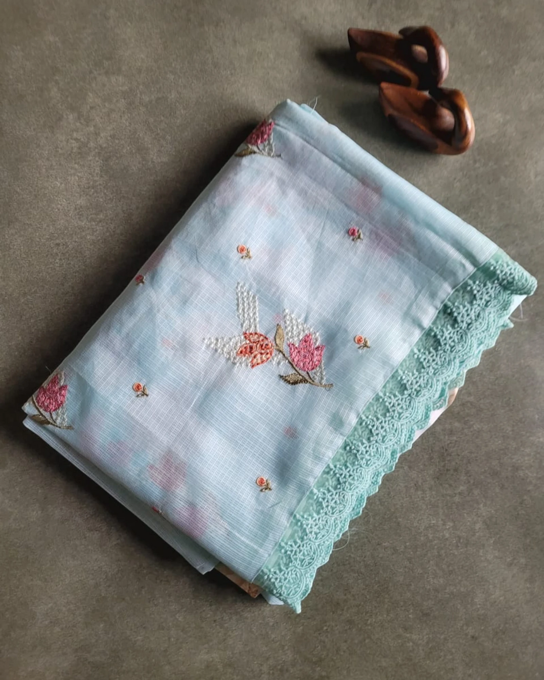 Blue Lavanya2 Kotadoria Saree