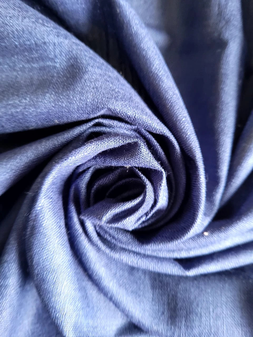 Blue Shibori saree