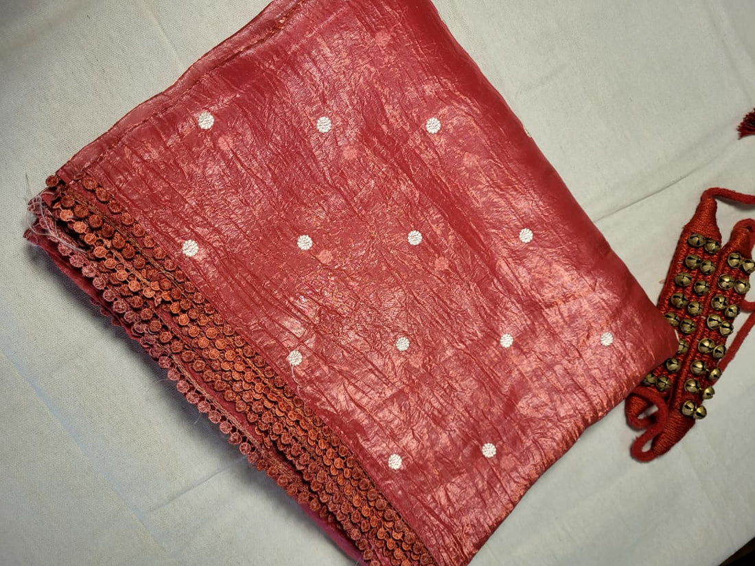 Orange Tarini4 Saree