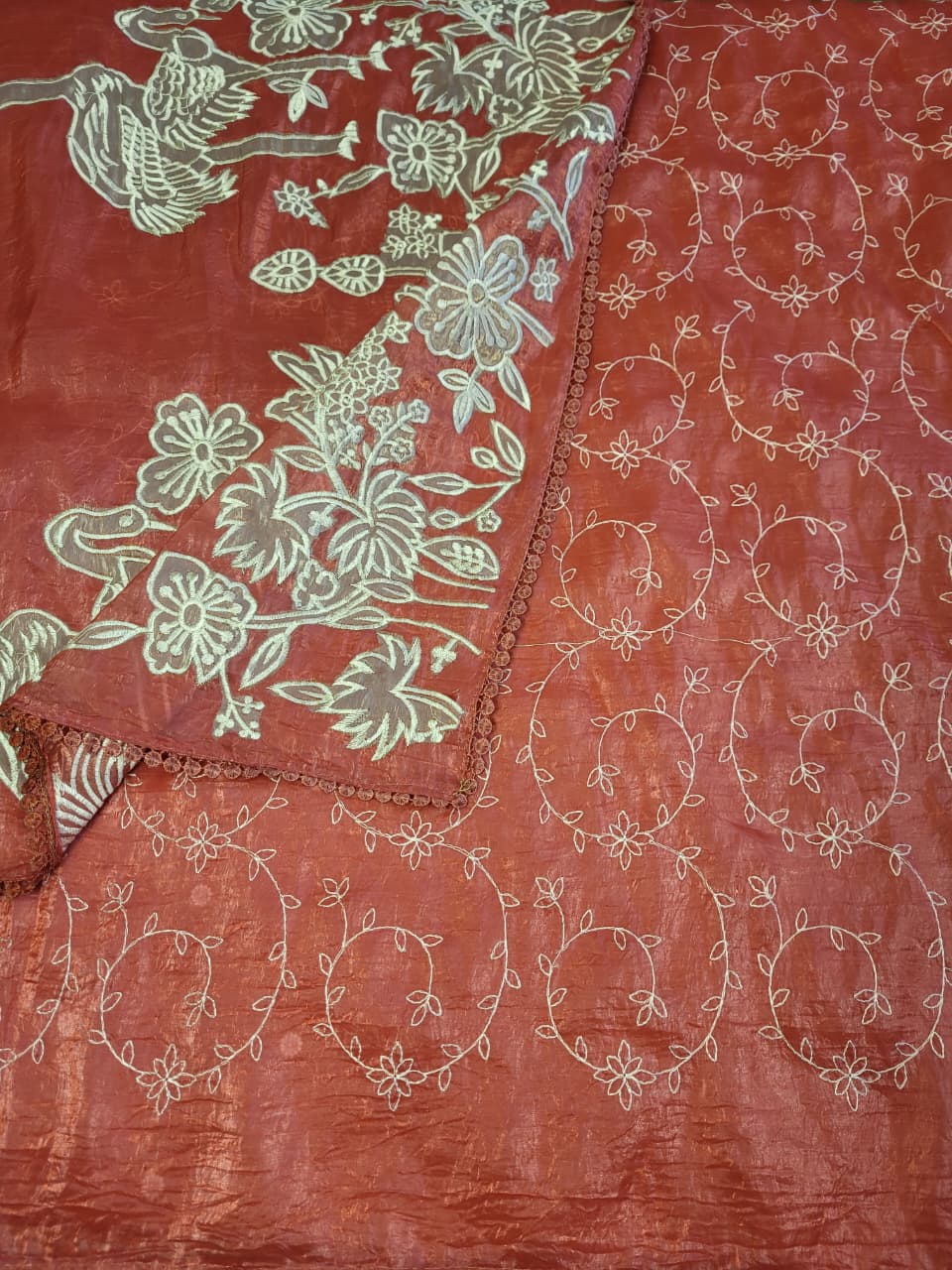 Orange Tarini4 Saree