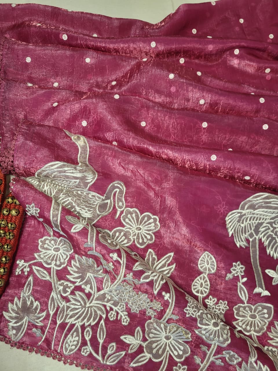 Pink Tarini4 Saree