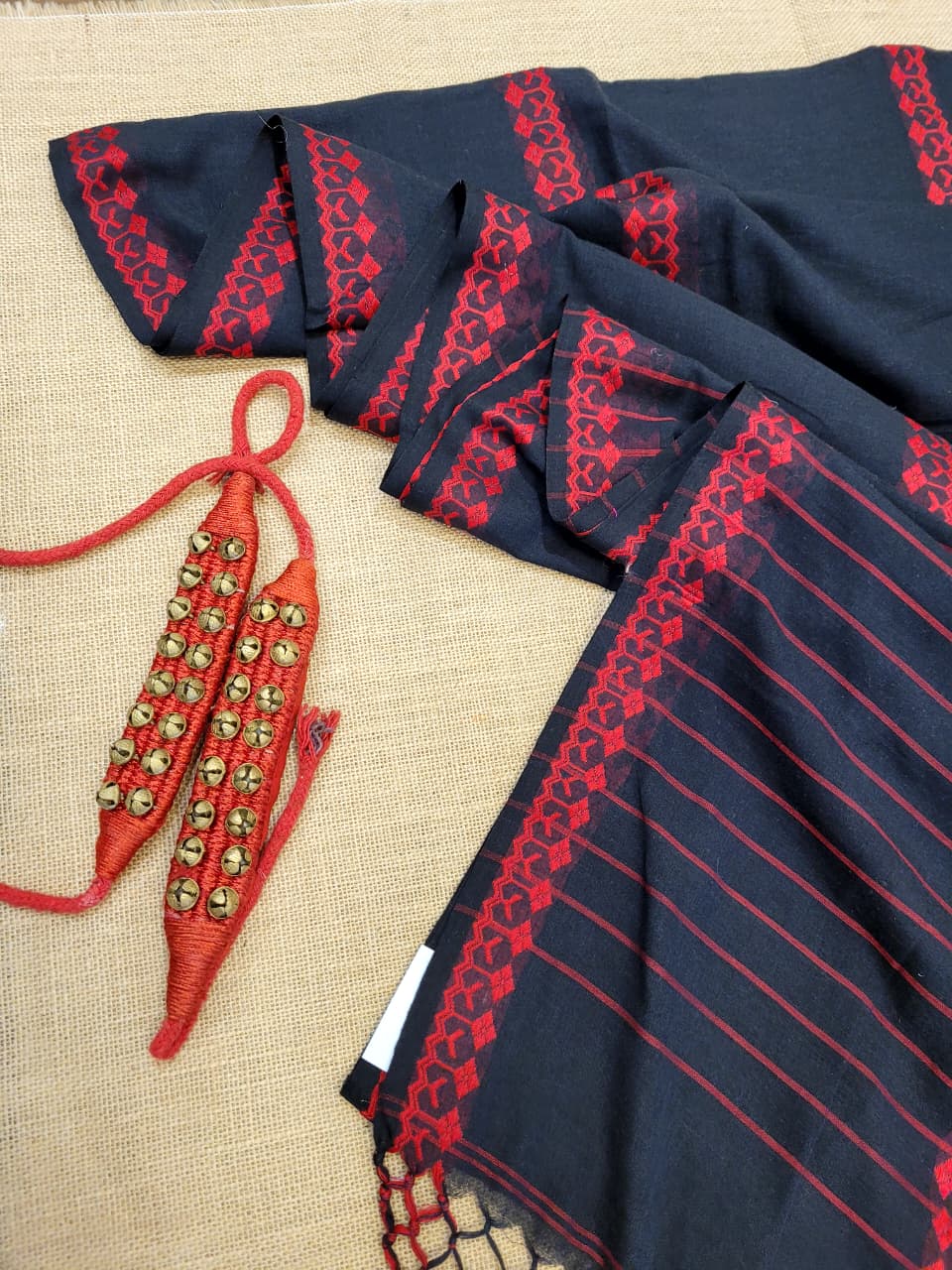 Blue Mul Saree Skirt Border CS012