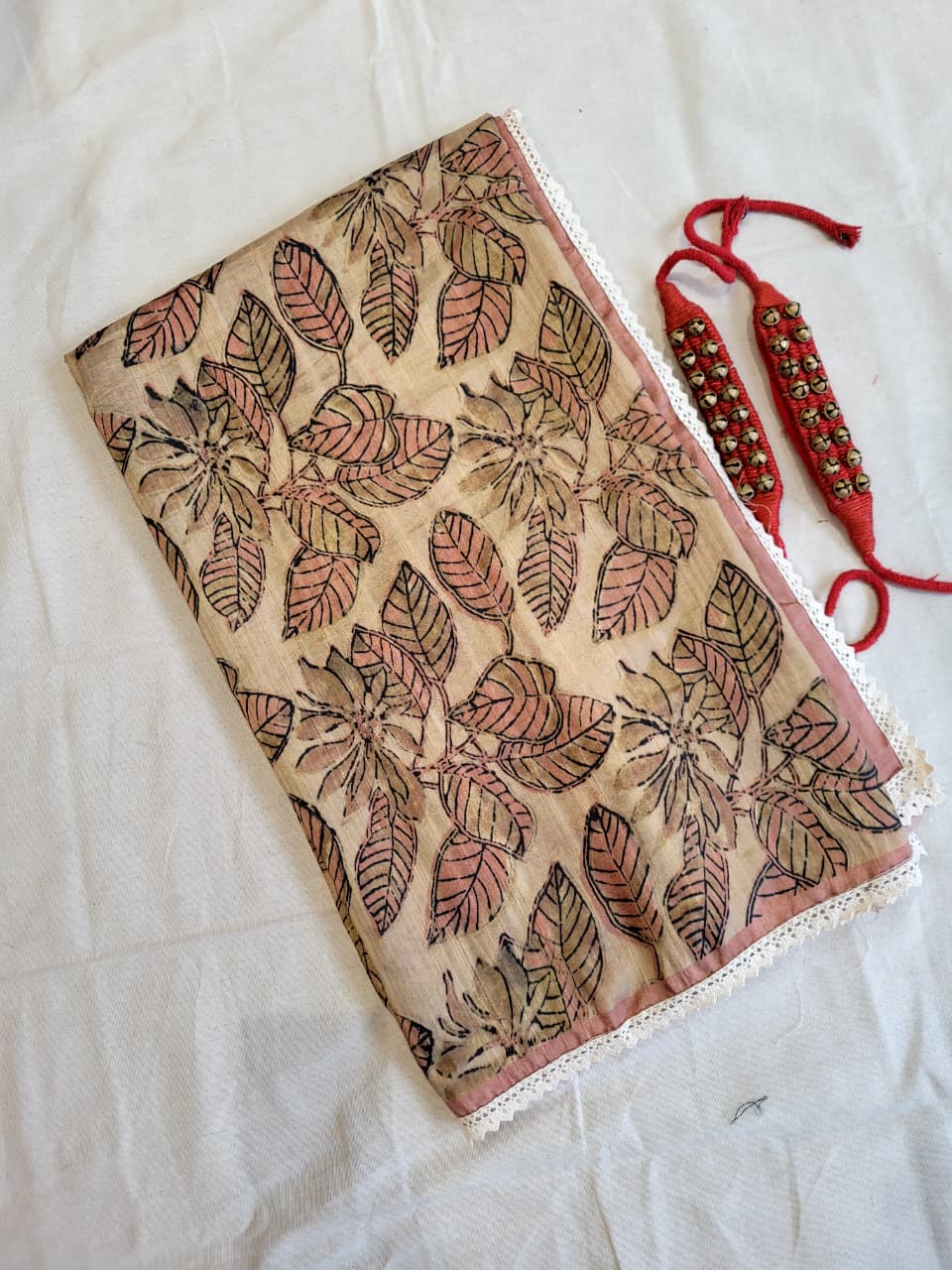 Brown Madhavi Tussar Saree TS014