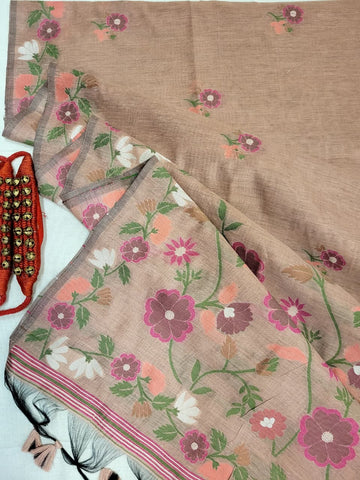 Copper Isha3 Cotton saree