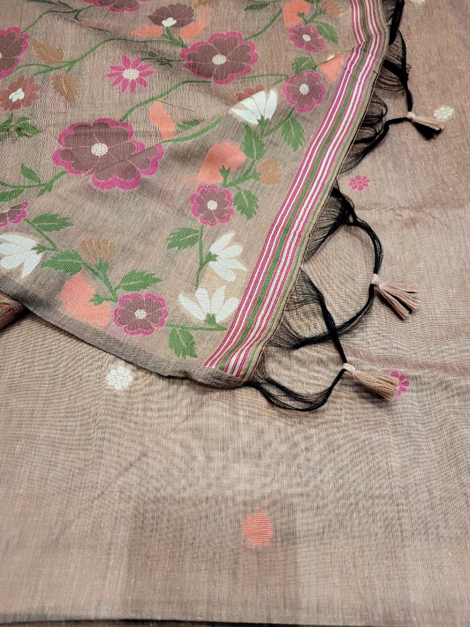 Copper Isha3 Cotton saree