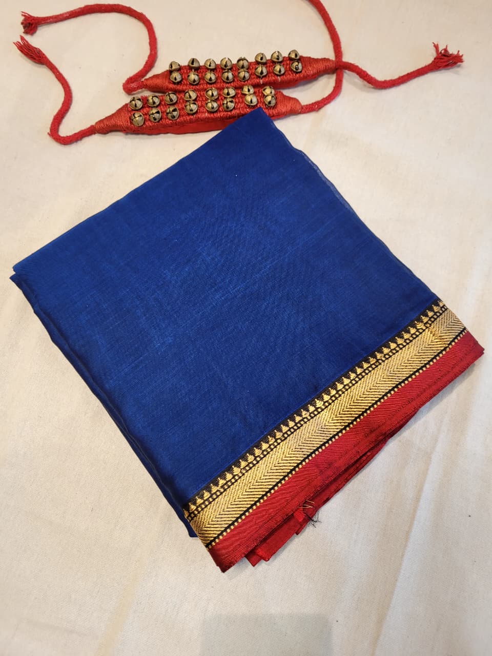 Blue1 Narayanpet Cotton Saree