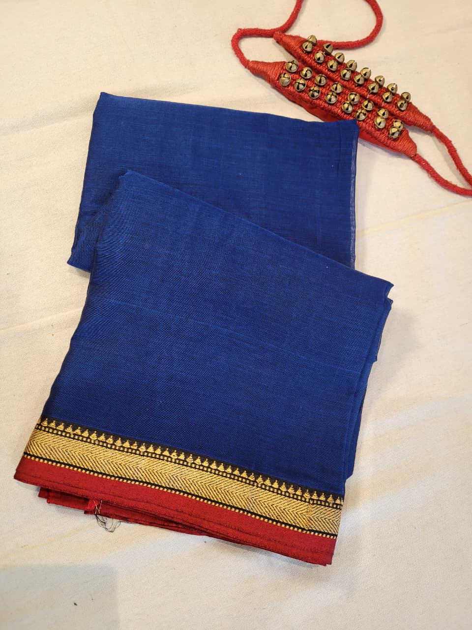 Blue1 Narayanpet Cotton Saree