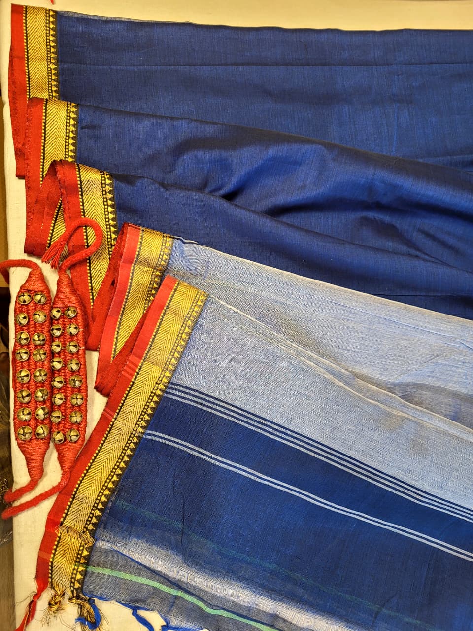 Blue1 Narayanpet Cotton Saree