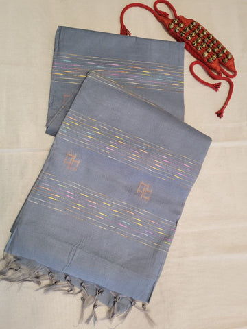 Blue Jalsa Bagalpuri Saree