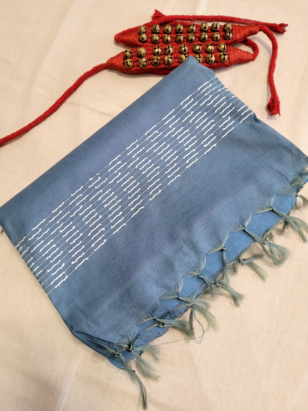 Blue3 Jalsa Bagalpuri Saree