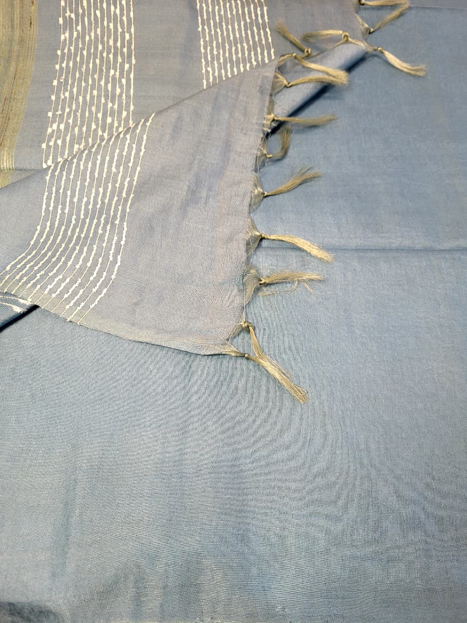 Blue3 Jalsa Bagalpuri Saree