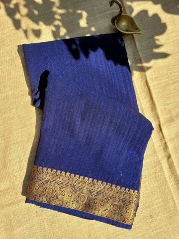 Indigo Riva Semi Georgette Saree