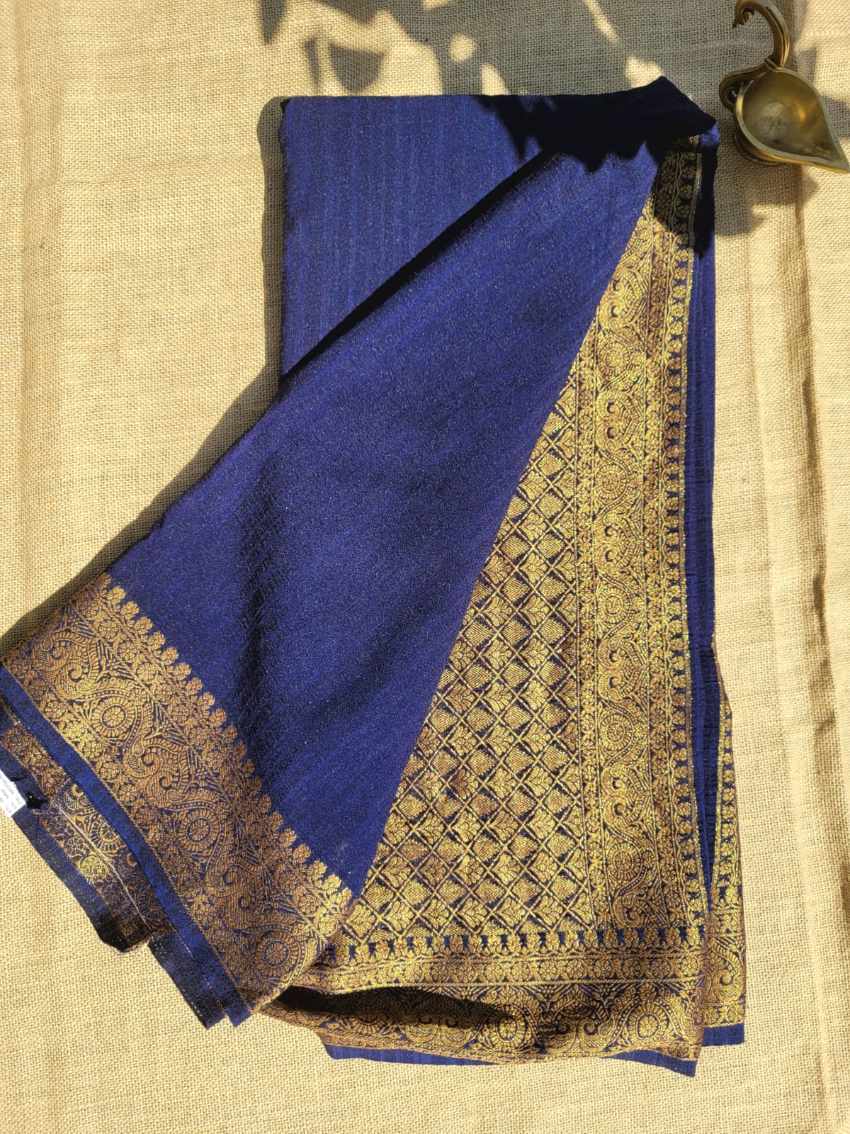 Indigo Riva Semi Georgette Saree