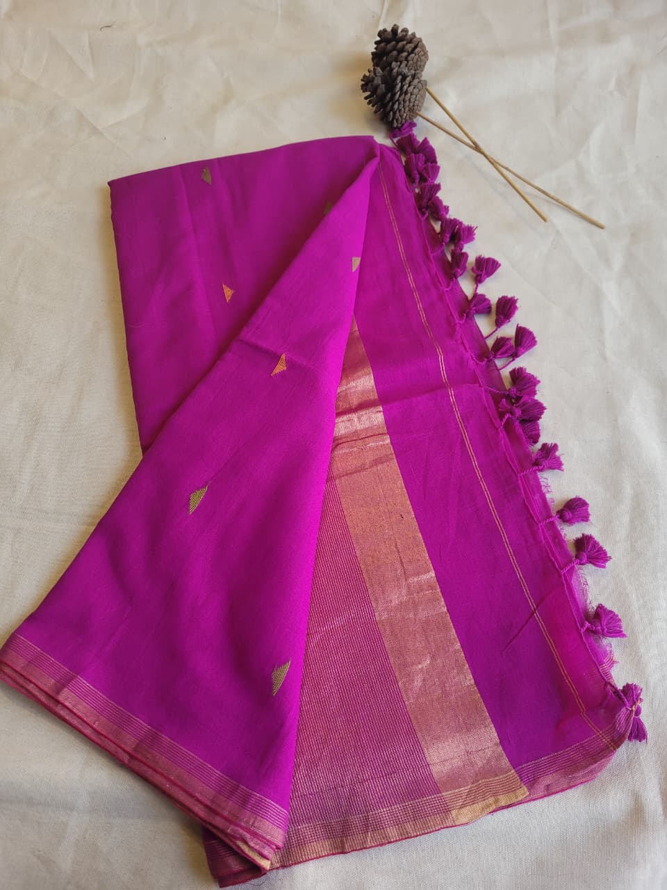Ranipink Meet Mul Saree