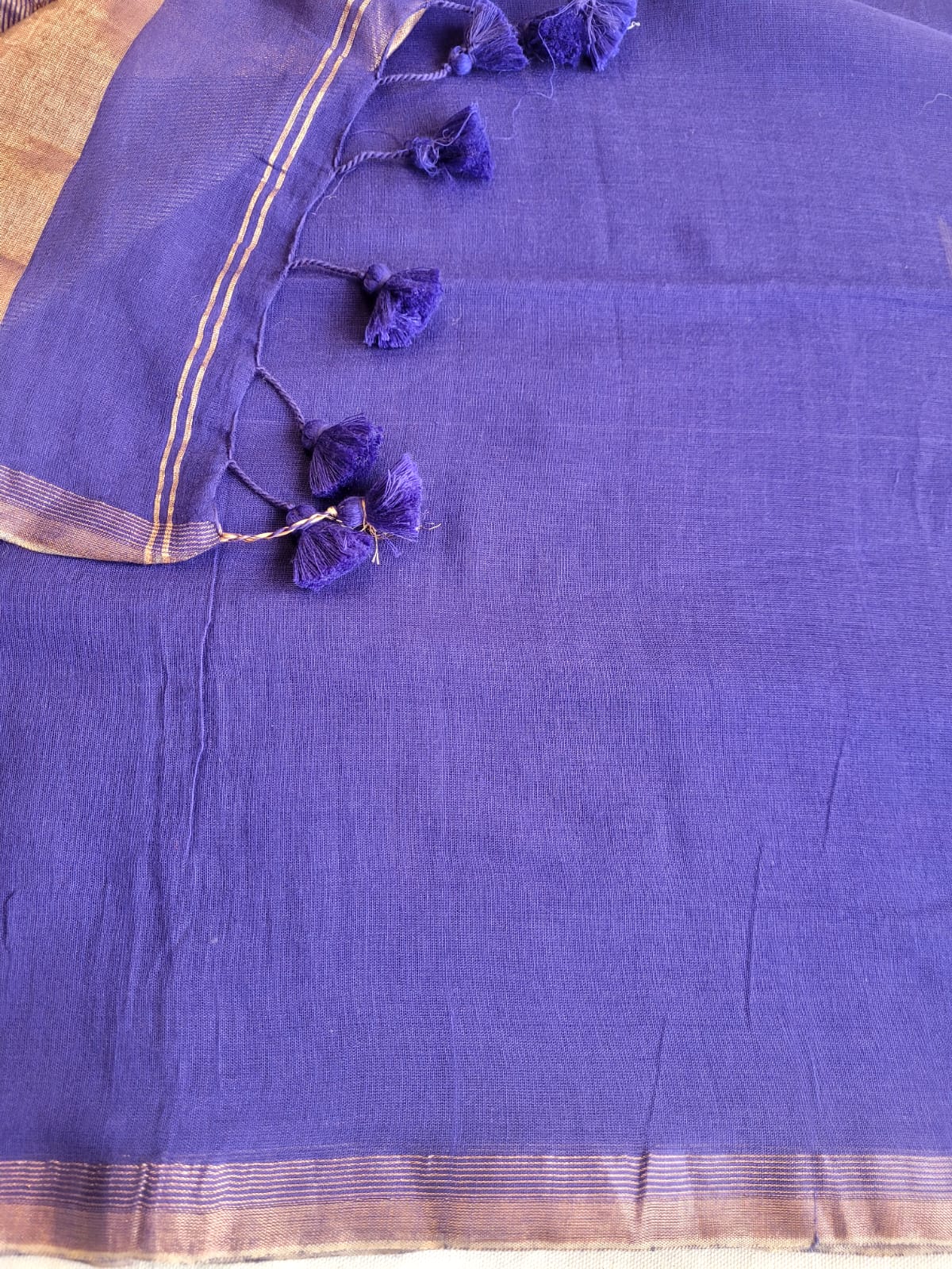 Deepblue Meet Mul Saree