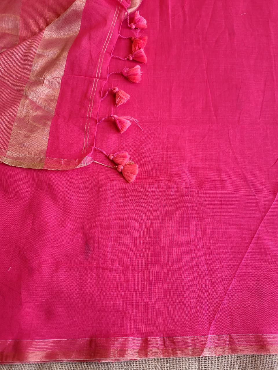 Pink3 Meet Mul Saree