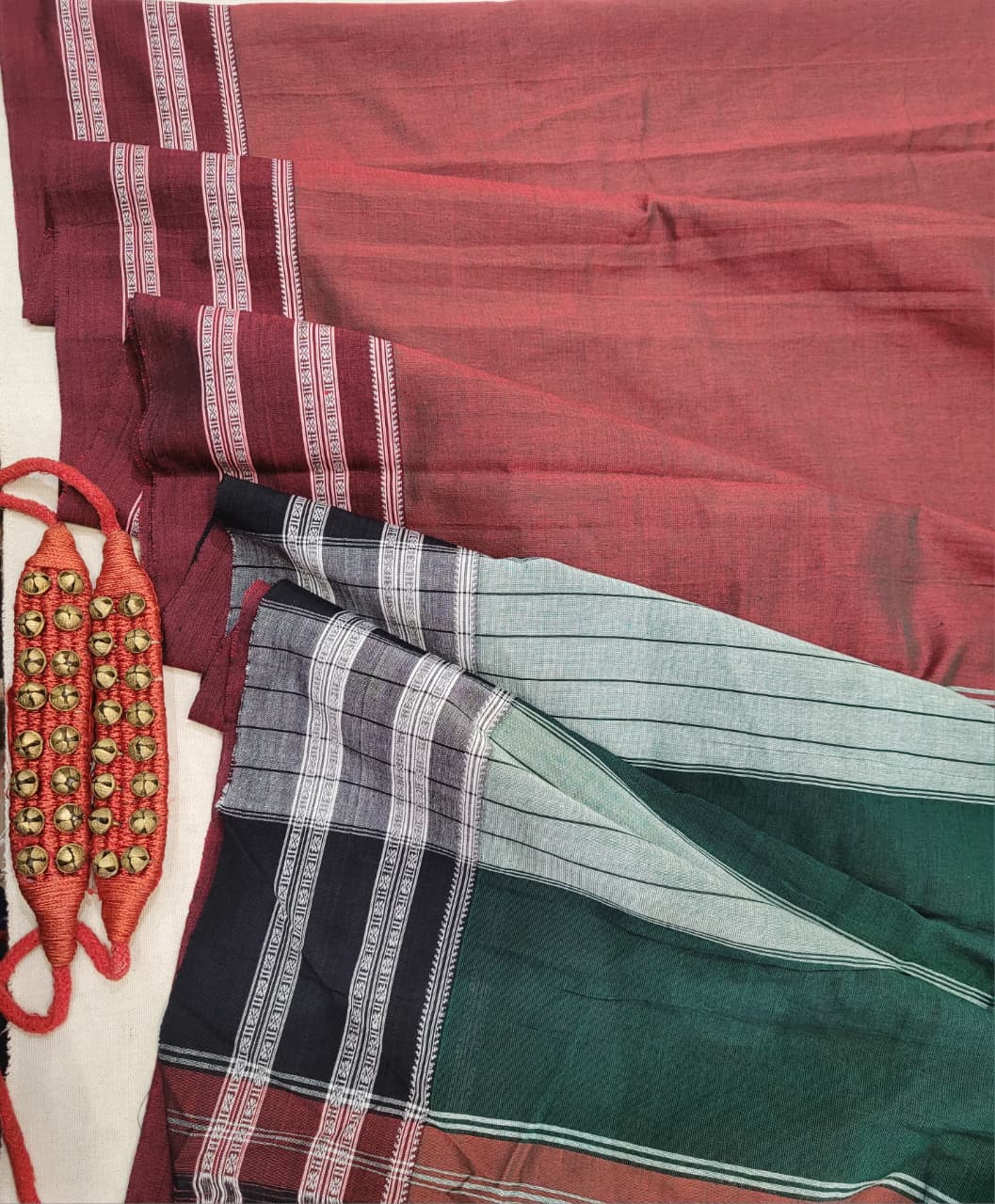Brown Ilkal Cotton Saree