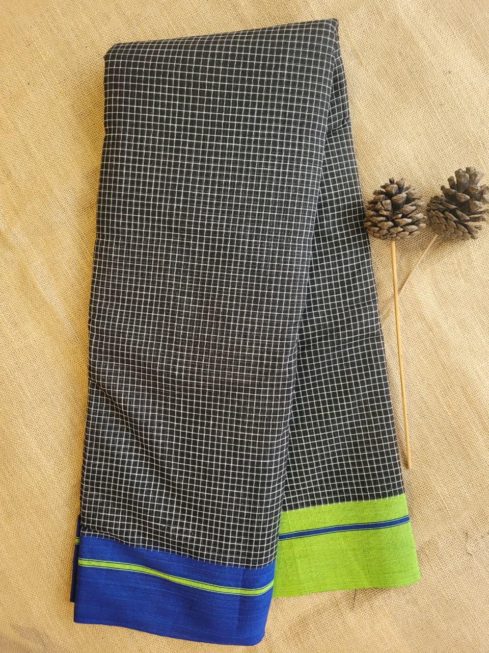 Blue Hampa Pattedanchu Saree