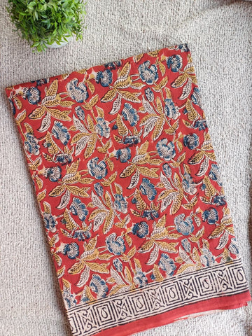 Raha Kalamkari Cotton Saree