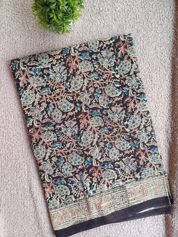 Raha Kalamkari Cotton Saree
