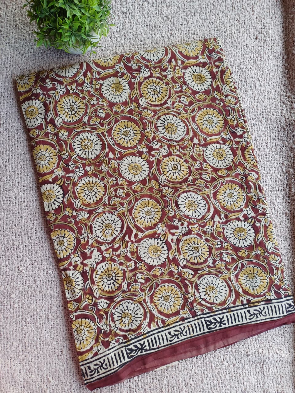 Anvi Kalamkari Silk Saree