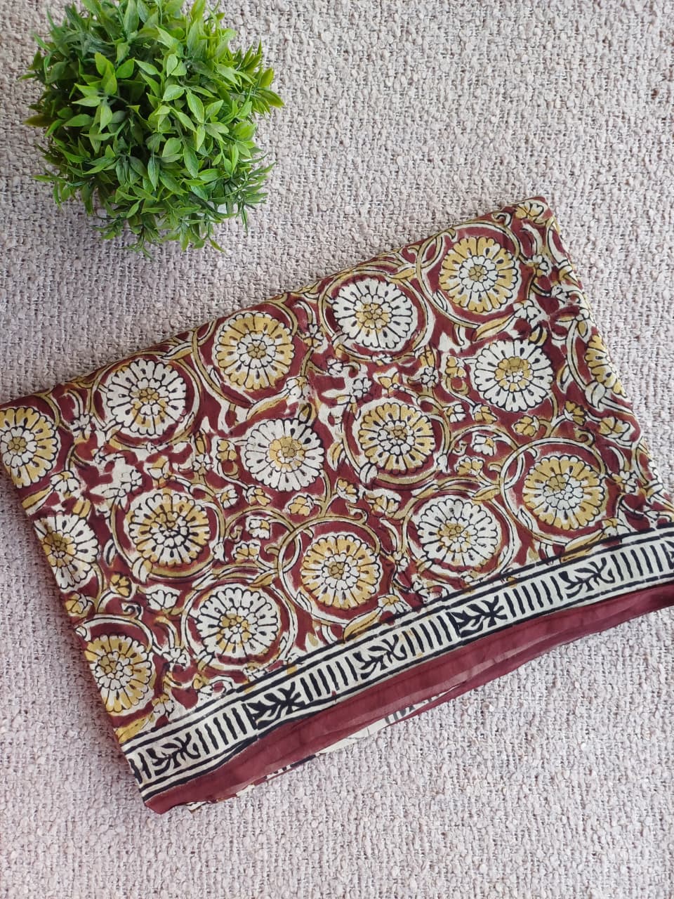 Anvi Kalamkari Silk Saree