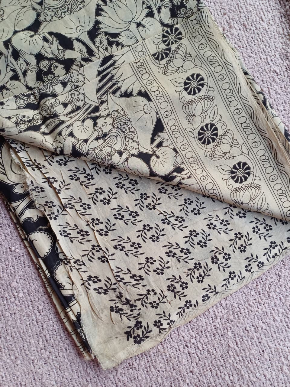 Anvi Kalamkari Silk Saree