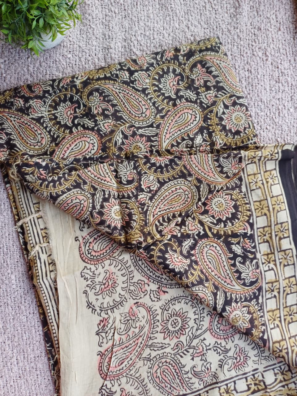 Anvi Kalamkari Silk Saree