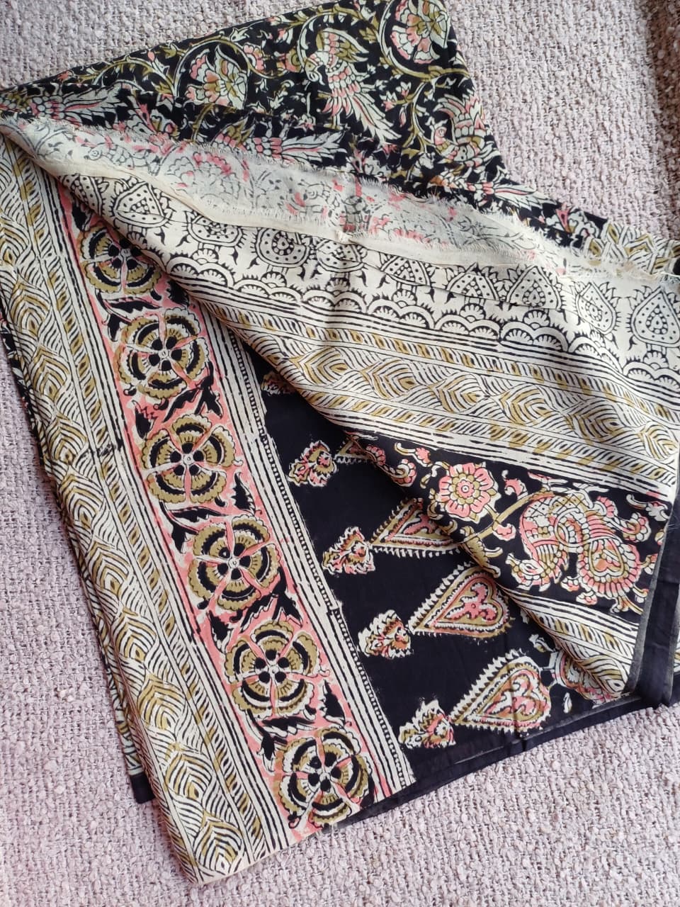 Anvi Kalamkari Silk Saree