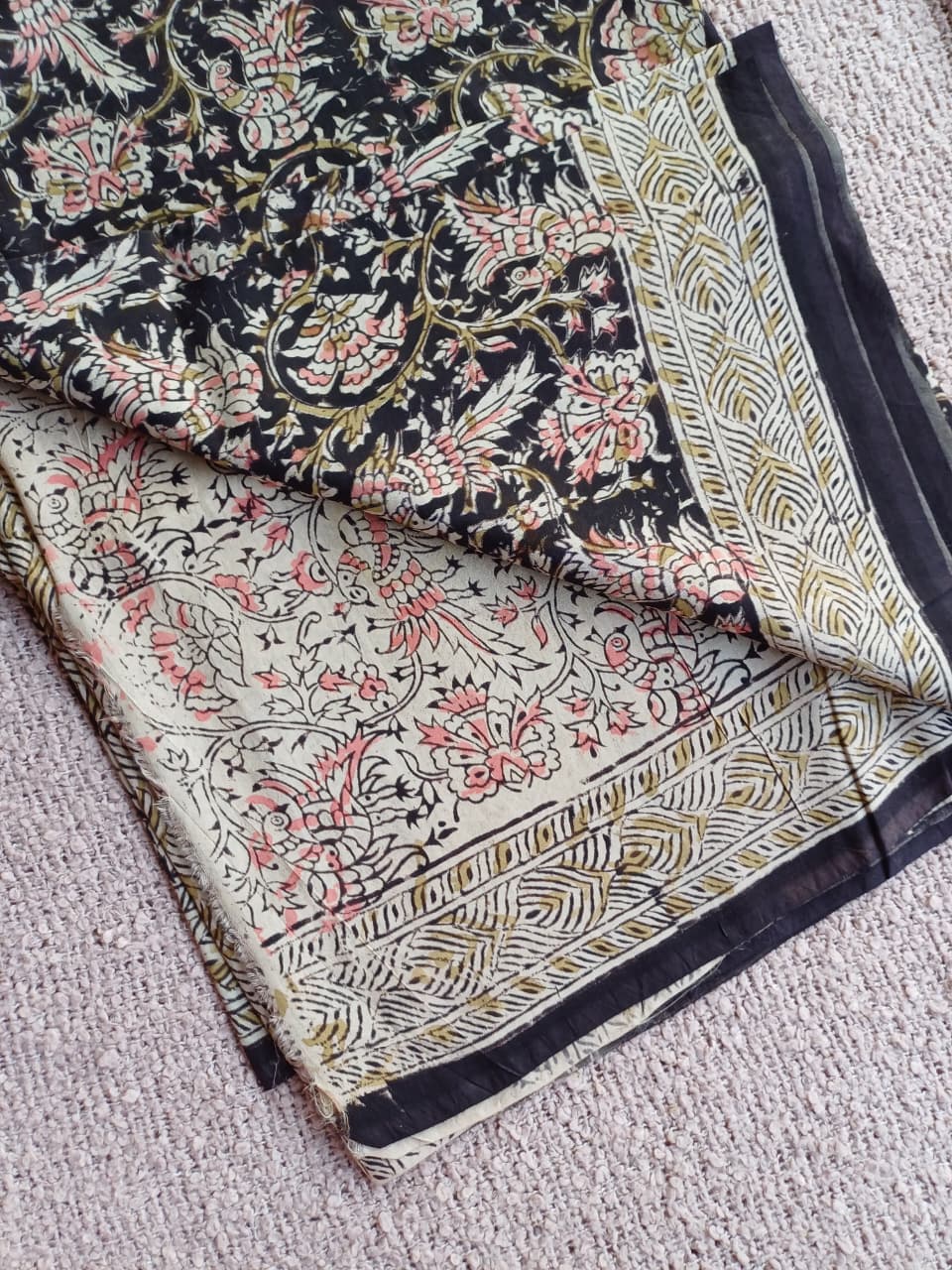 Anvi Kalamkari Silk Saree