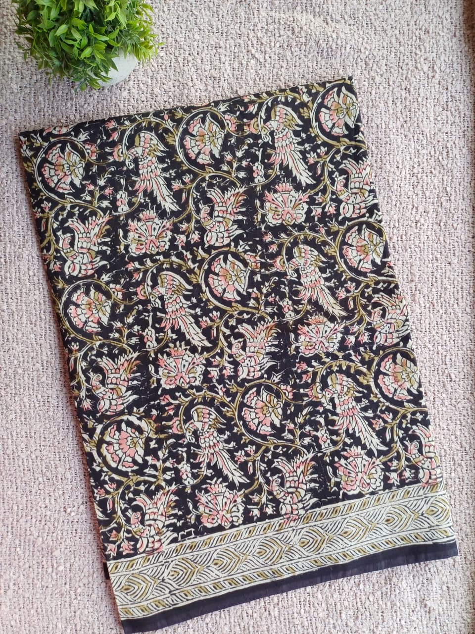 Anvi Kalamkari Silk Saree