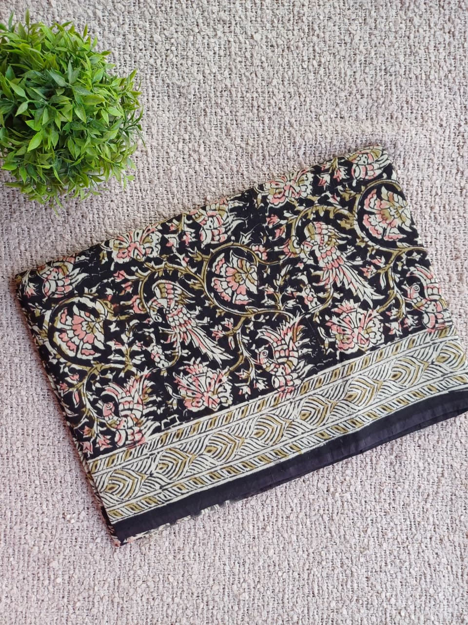 Anvi Kalamkari Silk Saree