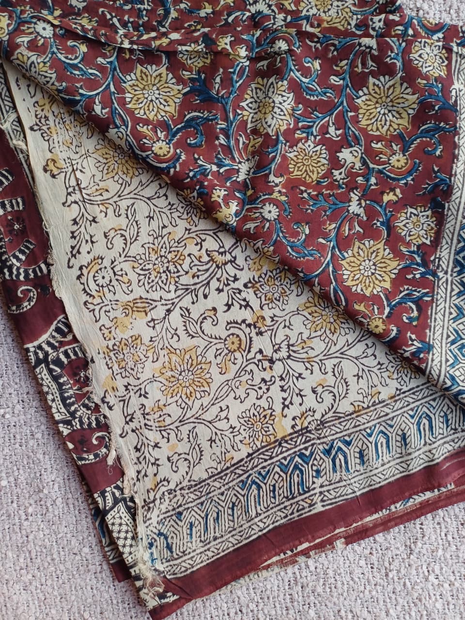 Anvi Kalamkari Silk Saree