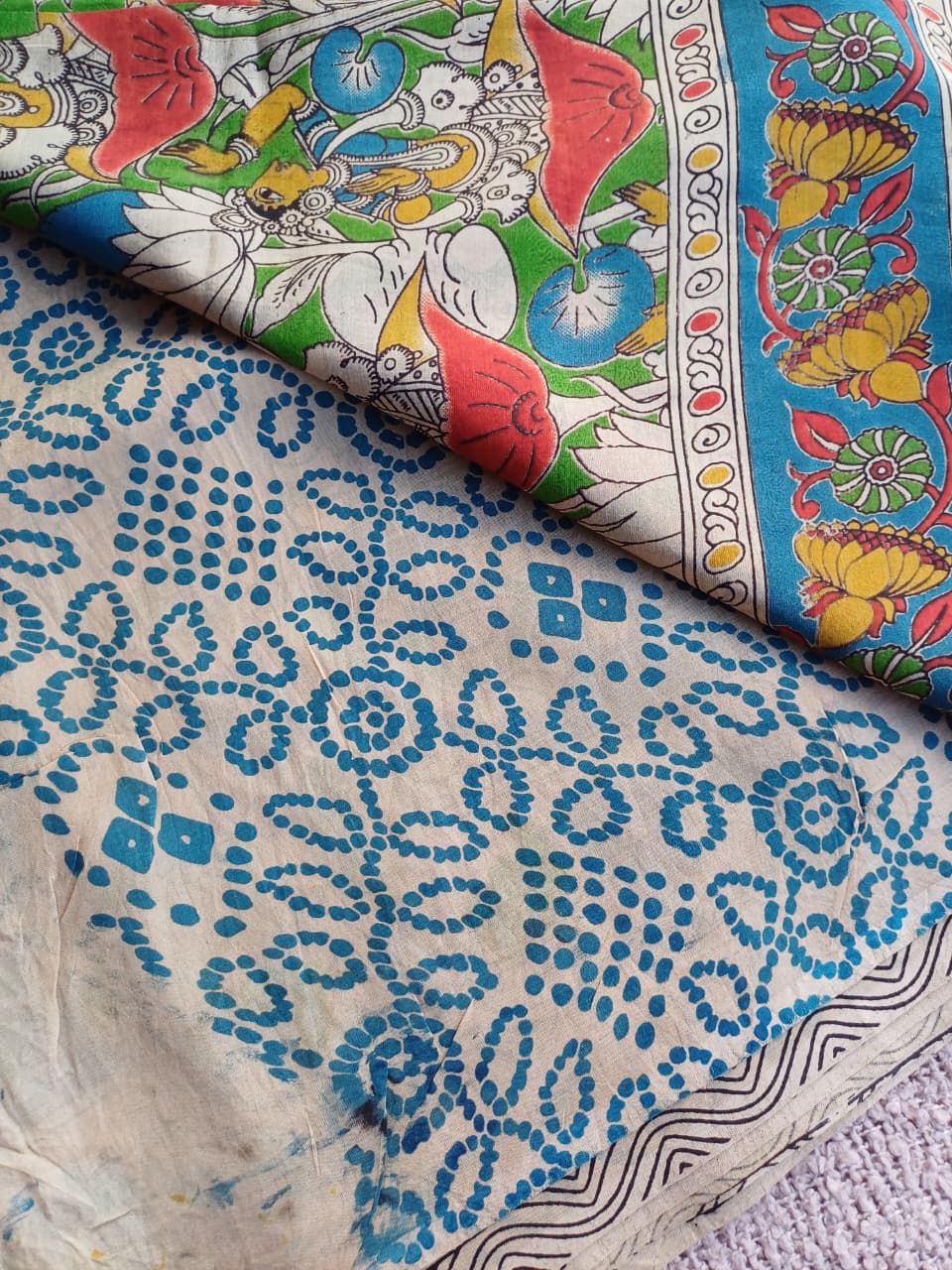 Anvi Kalamkari Silk Saree