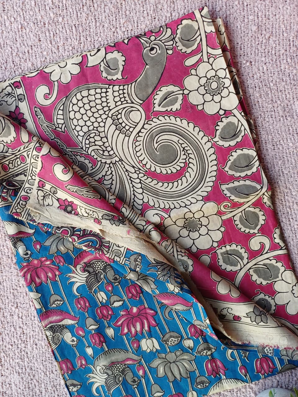 Anvi Kalamkari Silk Saree