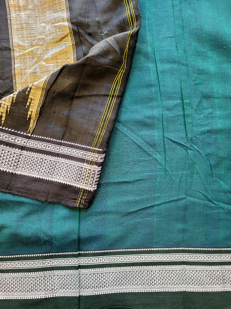 Rama Ilkal Cotton Saree Silk Pallu
