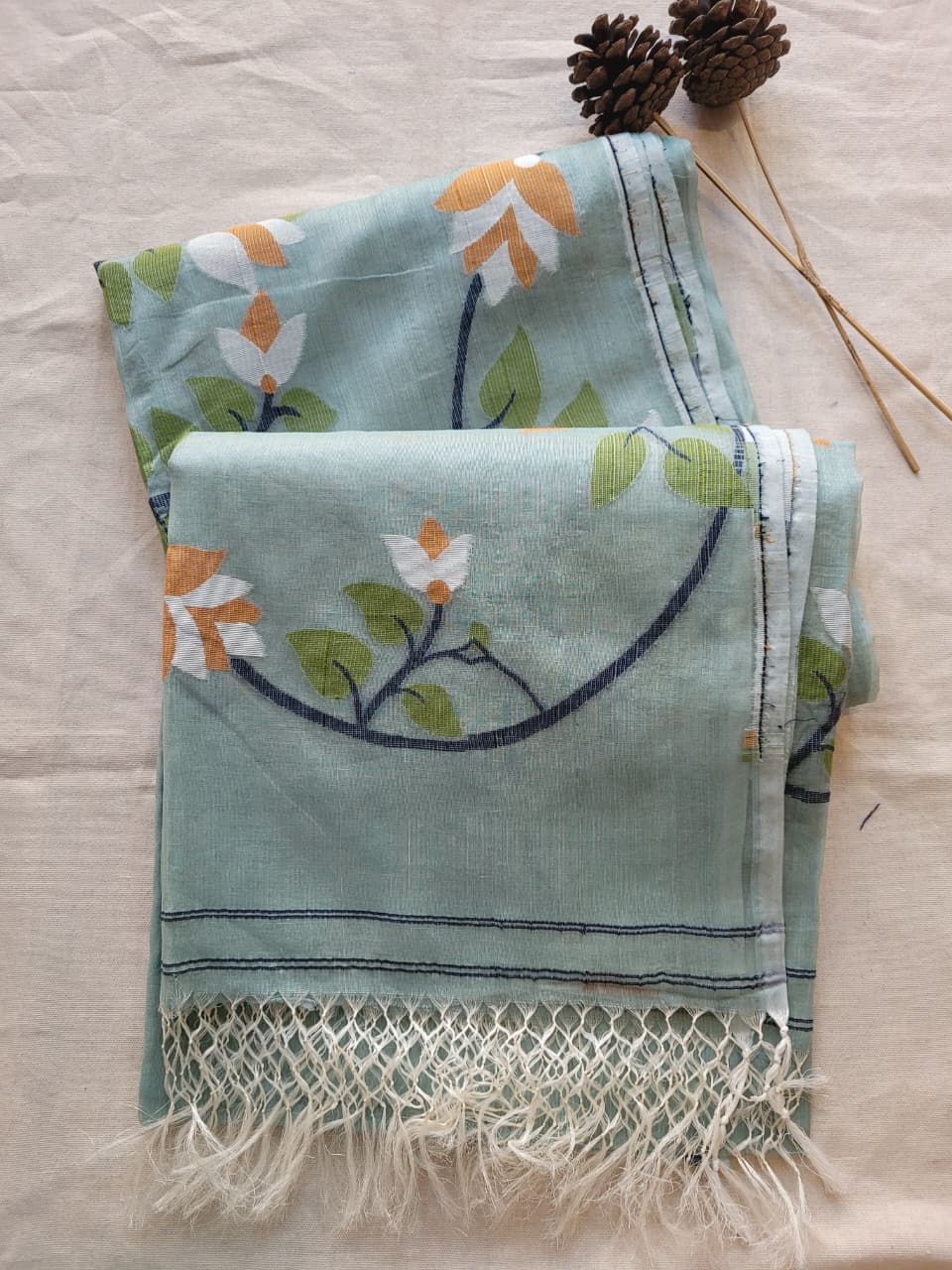 Reet Pure Tussar Saree