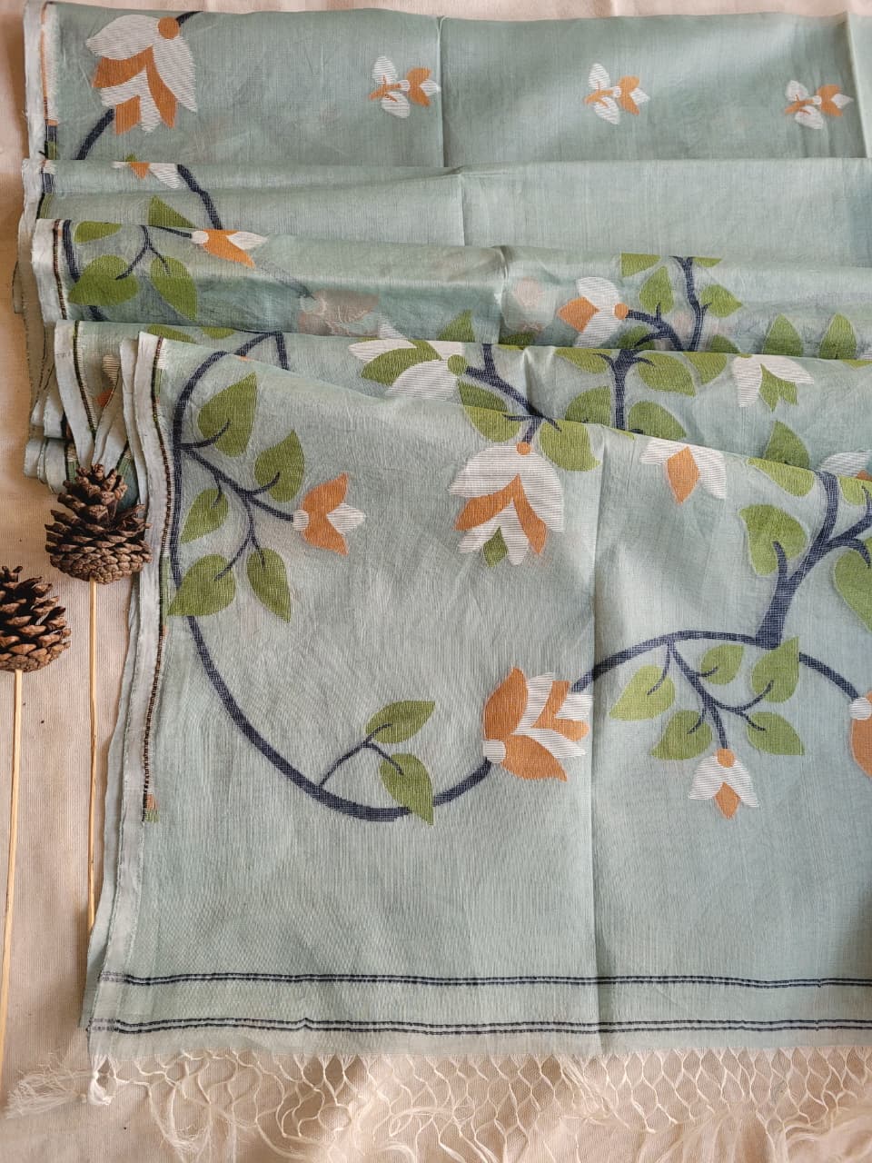 Reet Pure Tussar Saree