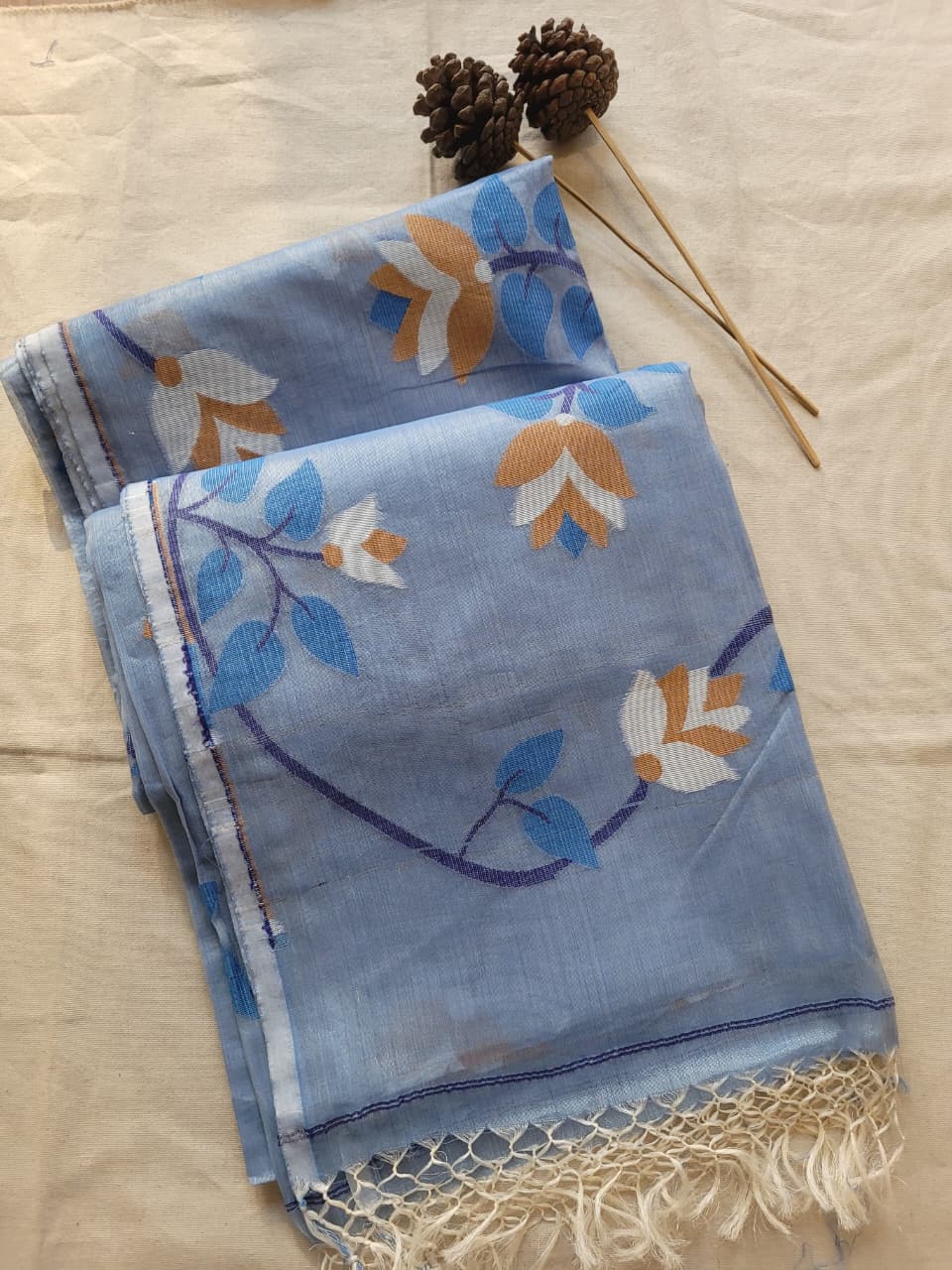 Reet Pure Tussar Saree