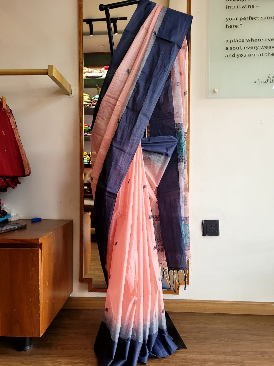 Reet Pure Tussar Saree