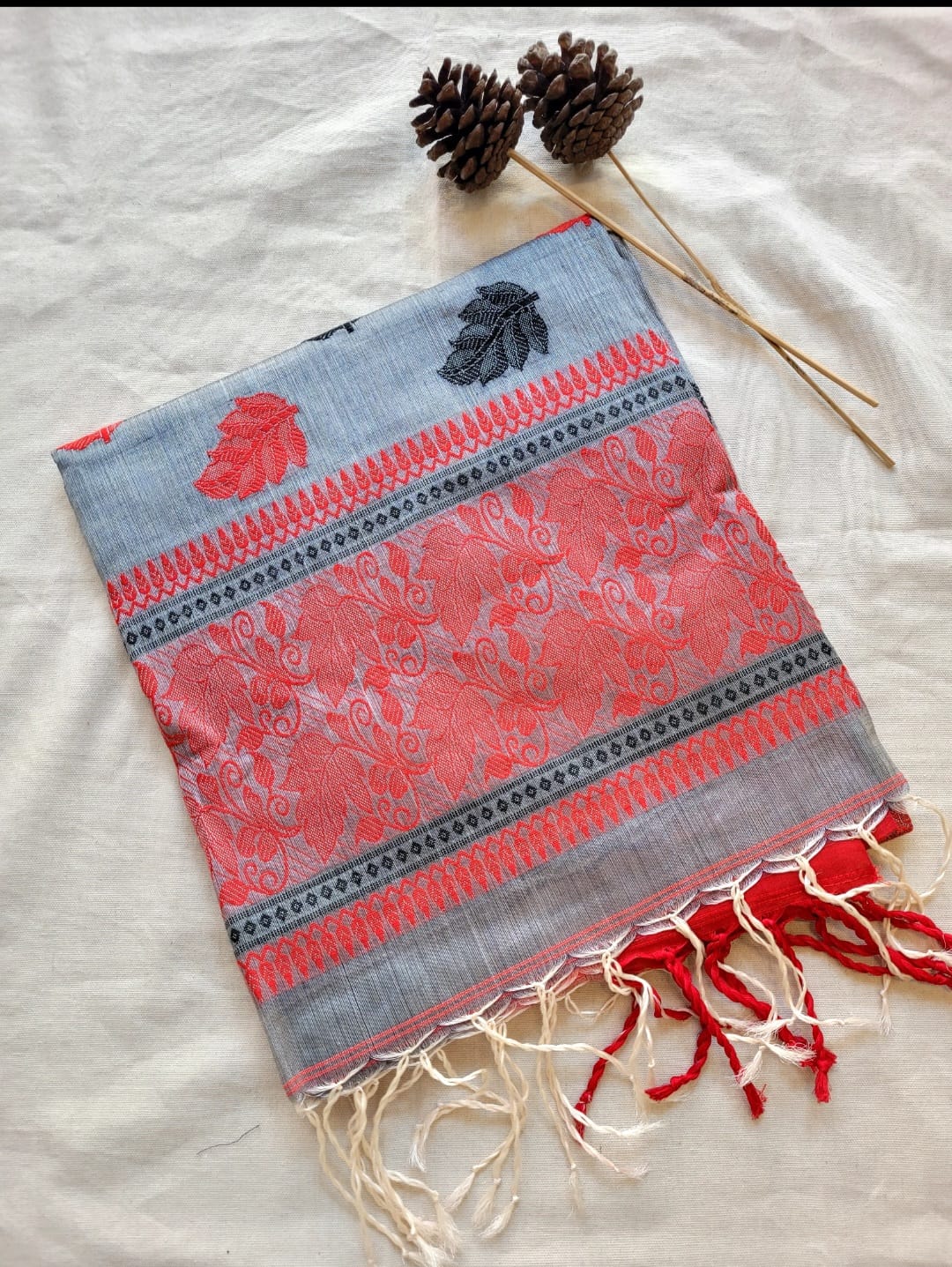 Reet Pure Tussar Saree