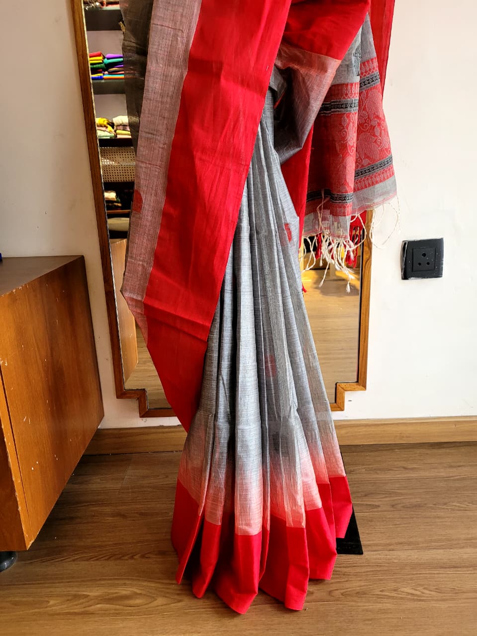 Reet Pure Tussar Saree