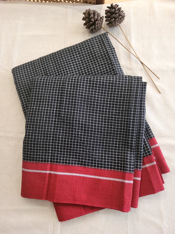 Red2 Hampa Pattedanchu Saree