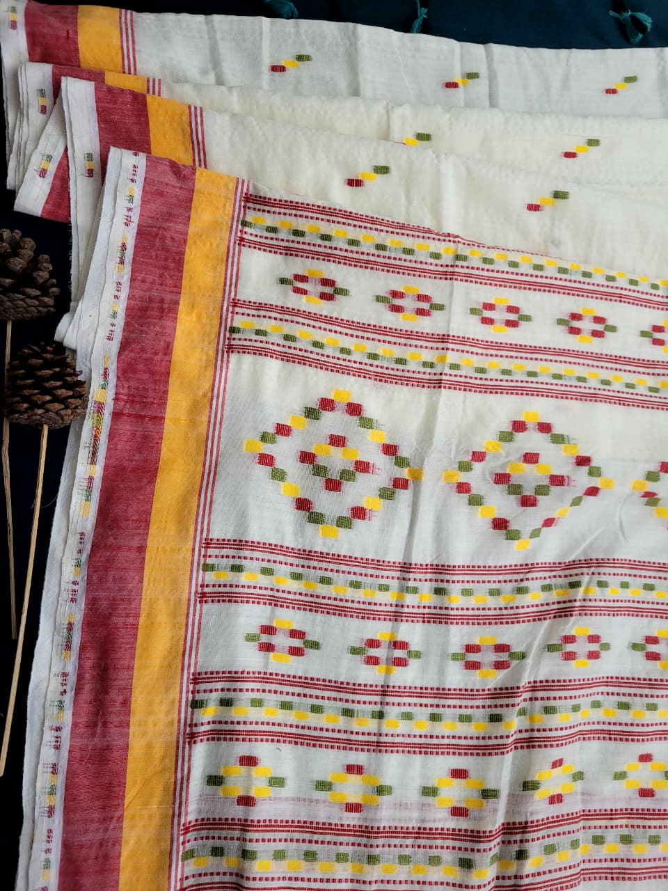Tanu Cotton Jamdani Saree