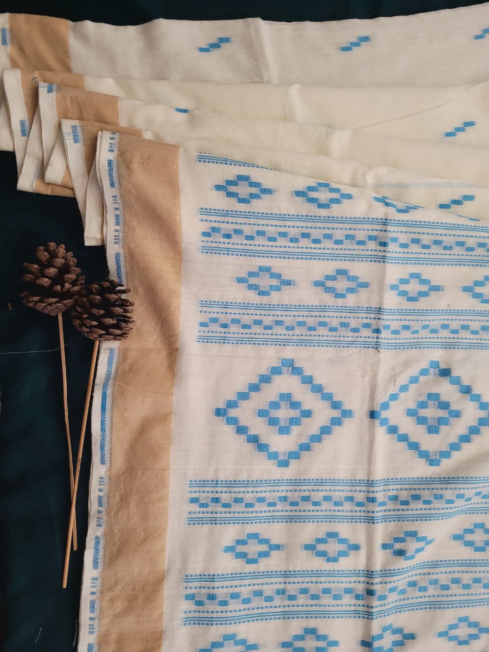 Tanu Cotton Jamdani Saree