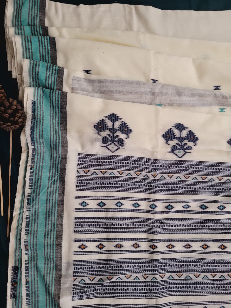 Tanu Cotton Jamdani Saree
